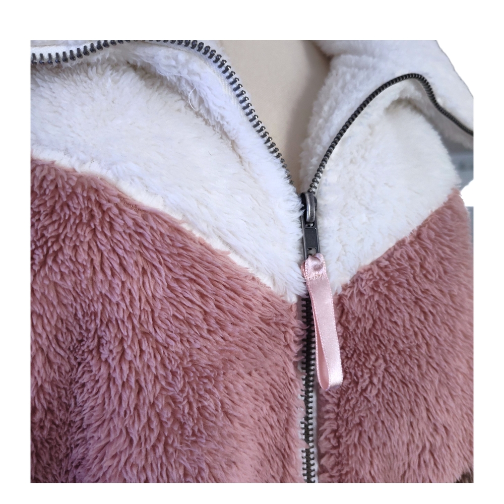 Torrid Plus Size Sherpa Zip Up Jacket Womens Size 5 - Picture 6 of 11